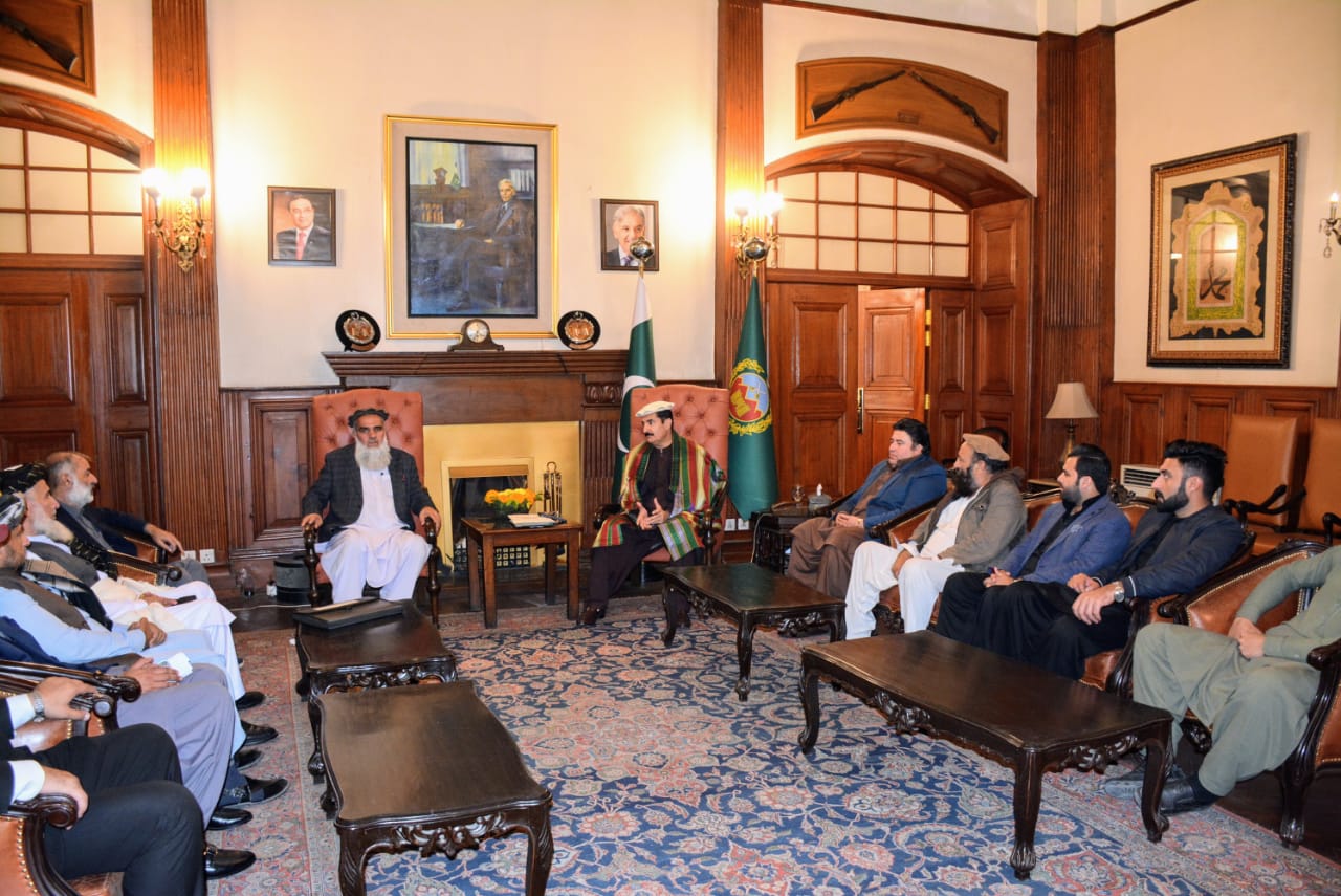 Kharoti Global Organization & Afghan Transit Trade Delegation Meets Governor Khyber Pakhtunkhwa